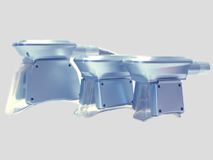 S・M・Ｌ、３サイズの吸引式冷却アプリケーターを標準装備なので様々な施術箇所に対応することが出来ます。